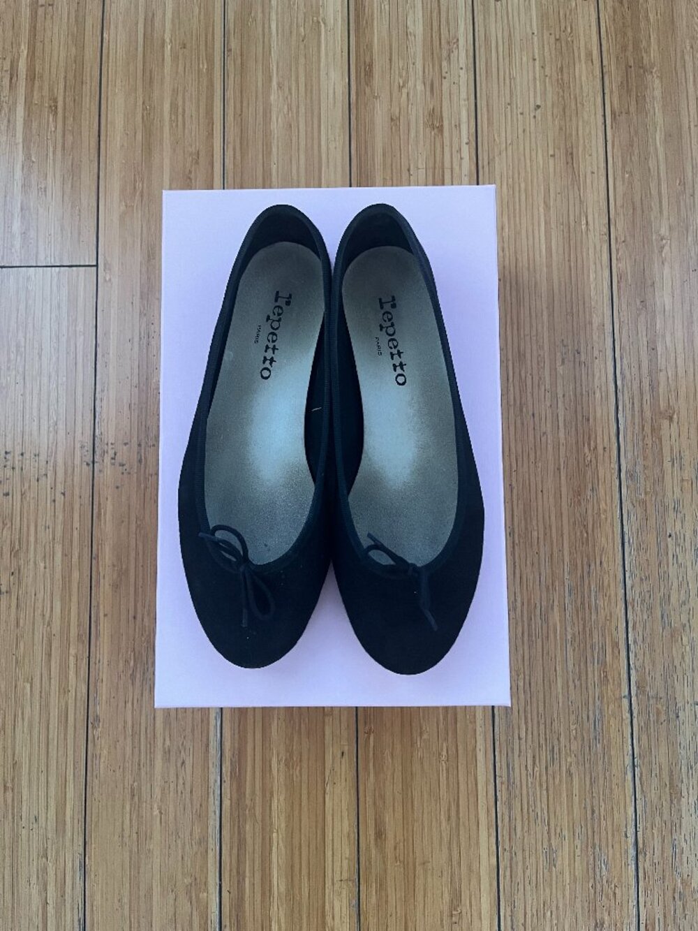Repetto Cendrillon Ballet Flats - Black - FR37/US6 - Vegan Line, Not Leather